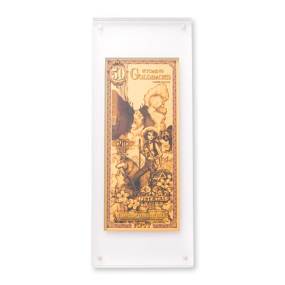 Acrylic Display Frame - Collector's Display Case for Goldback Notes