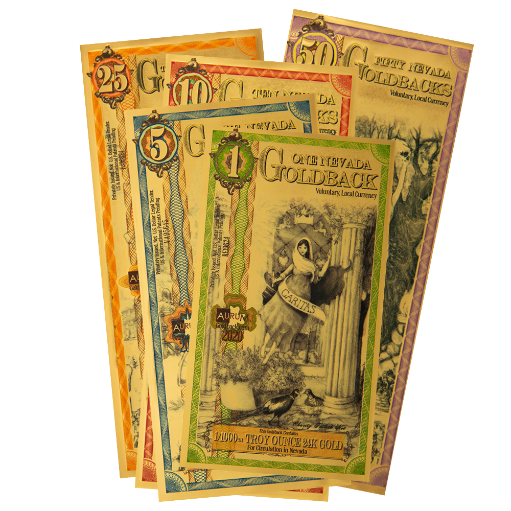 Nevada GoldBack Notes